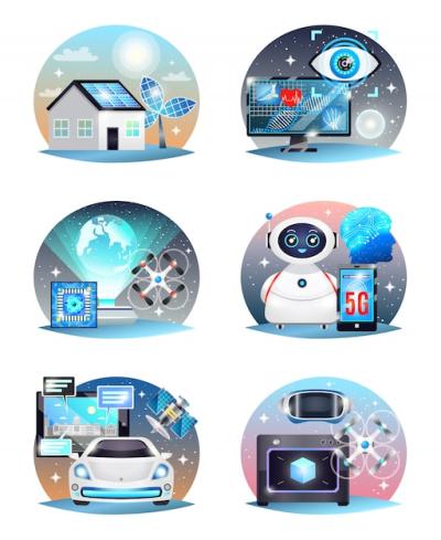 Futuristic Technology Compositions – Download Free Stock Photos