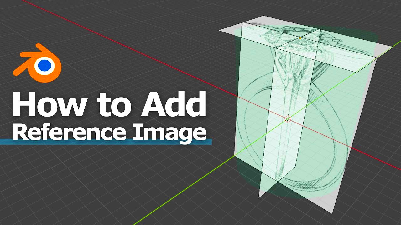 How to Add Reference Image with Transparency for 3D modeling in 