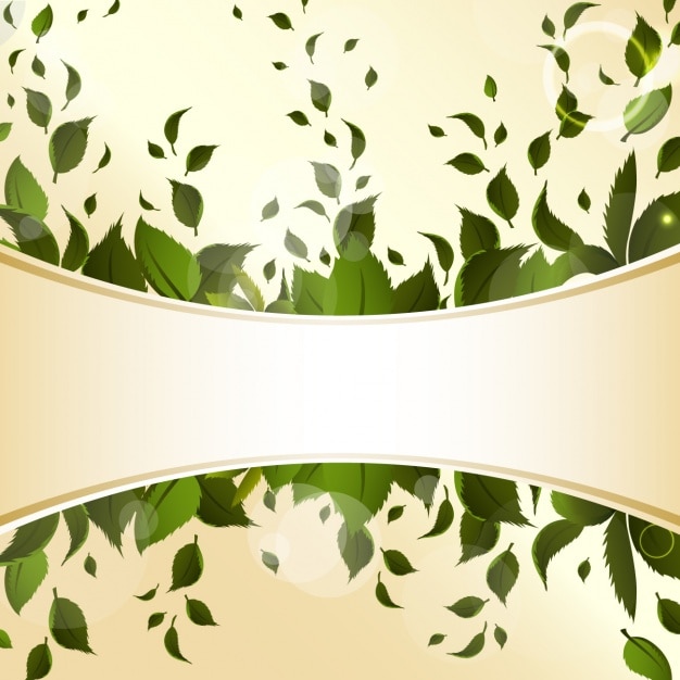 Stunning Leaves Background Design – Free Download