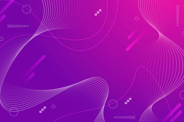 Decorative Gradient Wavy Screensaver – Free Download