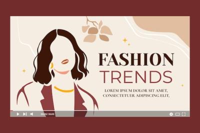 Fashion Collection YouTube Thumbnail – Free Download