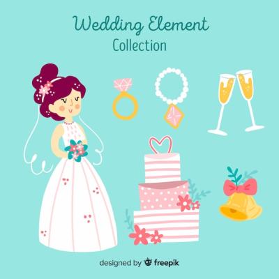 Wedding Element Collection – Free Stock Photos for Download