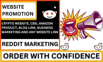 I Will Promote Your Blog Article or Business Website on Reddit