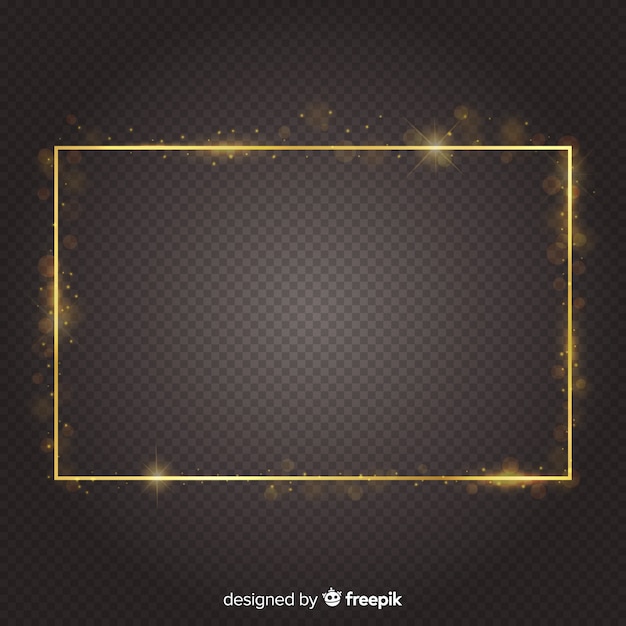 Realistic Golden Frame – Free Download for Stunning Vector Templates