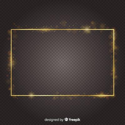 Realistic Golden Frame – Free Download for Stunning Vector Templates