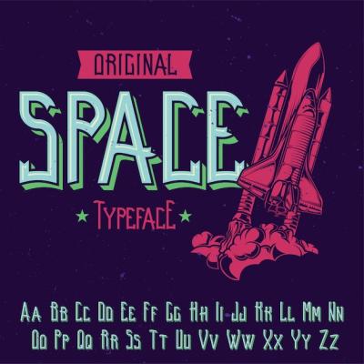 Space – Original Label Typeface for Versatile Label Design | Free Download