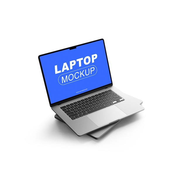 Full Screen Laptop Mockup Design – Download Free Stock Photo