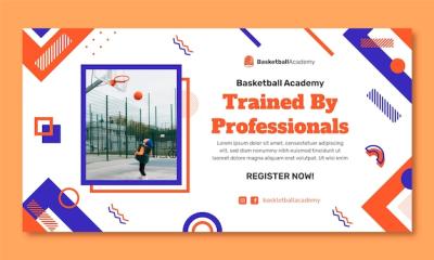 Basketball Facebook Ad Template – Free Download