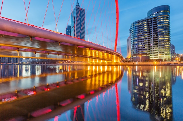 River and Modern Buildings Against Sky – Free Download