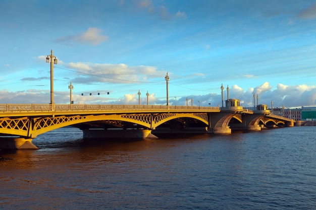 St. Petersburg: Blagoveshchensky Bridge – Free Stock Photo for Download