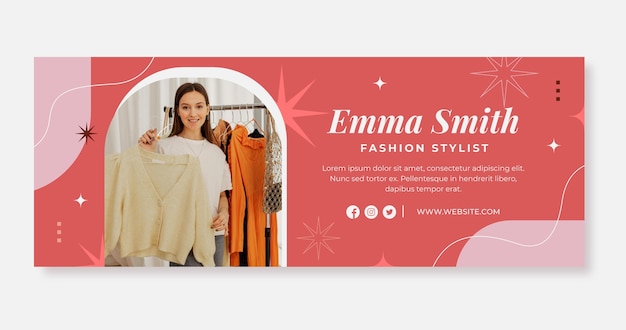 Fashion Stylist Facebook Cover – Free Download, Free Stock Photo