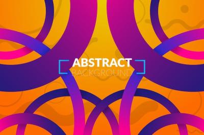 Gradient Geometric Shapes Background – Free Download