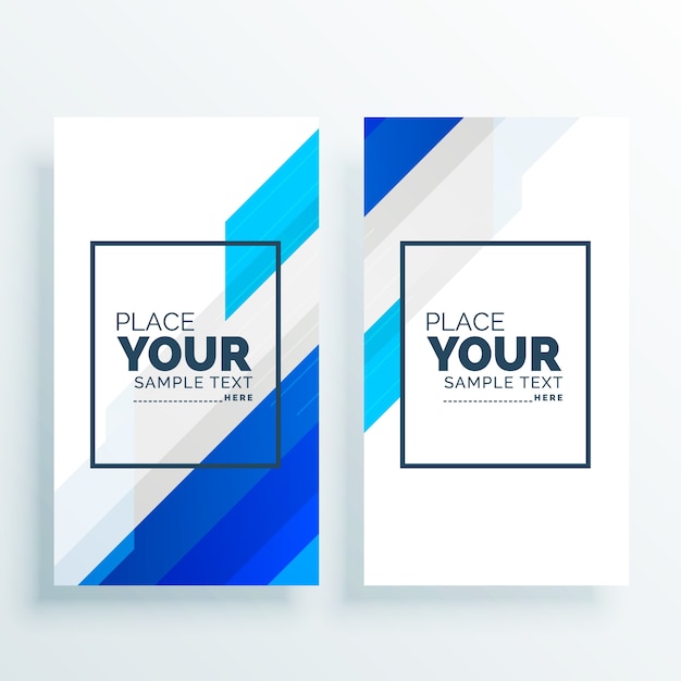 Modern Business Banners Set Background – Free Download