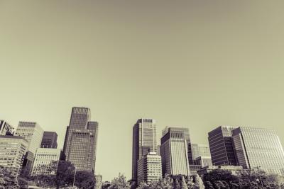 Tokyo Cityscape with Vintage Filter – Free Download