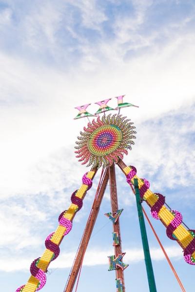 Modern Amusement Park Composition – Free Stock Photo for Download