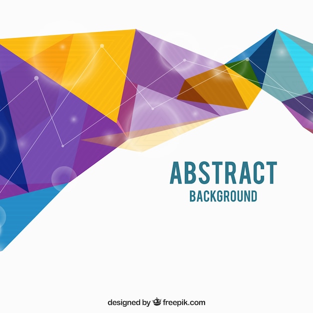 Modern Triangles Abstract Background – Free Stock Photo for Download