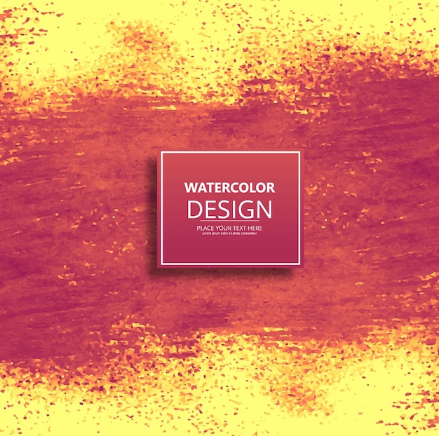 Red and Yellow Watercolor Texture Background – Free Download