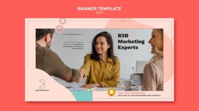 Business to Business Banner Template – Free Stock Photo, Download for Free