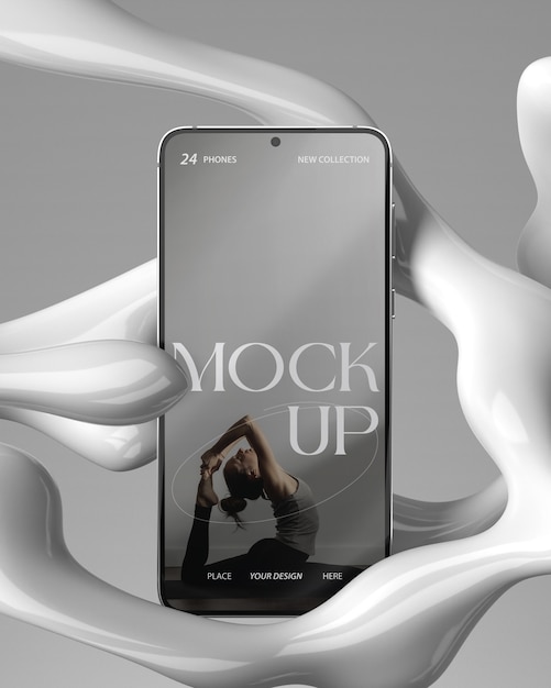 Phone Mockup Simple Scene – Free Download Stock Photo