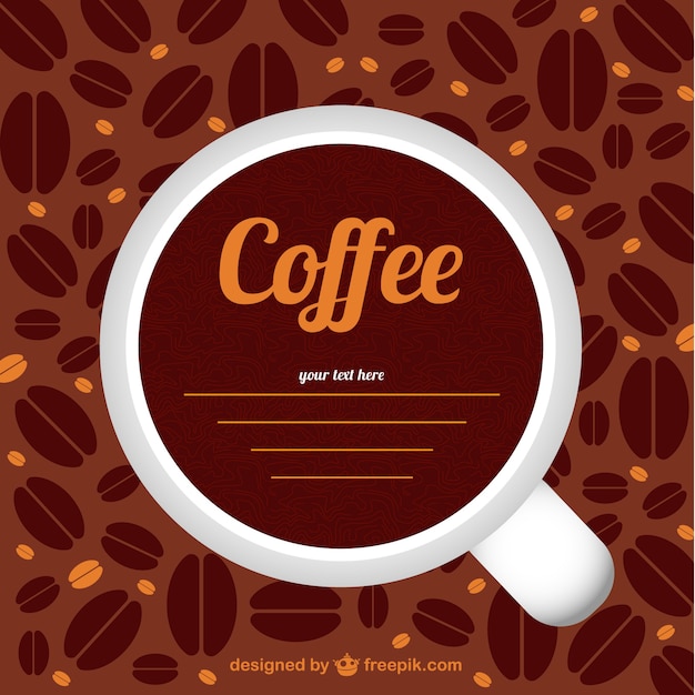 Coffee Cup and Beans – Free Download