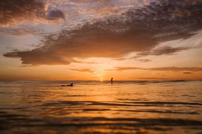 Colorful Dawn Over the Calm Ocean in Mentawai Islands, Indonesia – Free Stock Photo, Download for Free