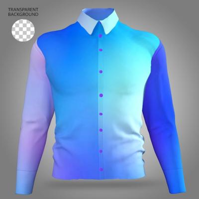 Man Shirt Dress Fashion 3D Rendered Illustration – Free to Download