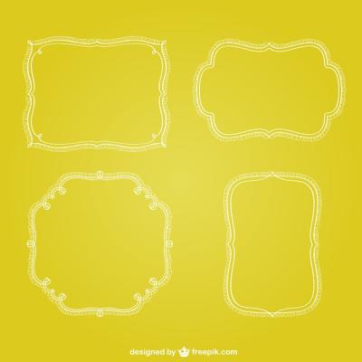 Retro Minimalist Frames – Free Download Stock Photos