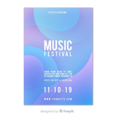 Music Festival Poster Design – Free Download