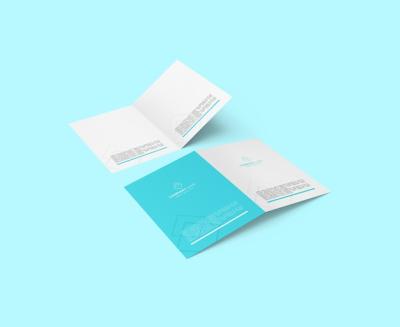 Bi-Fold Brochure Mockup PSD – Download Free Stock Photo