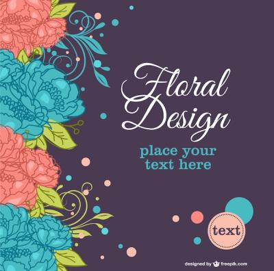 Vintage Floral Background – Free Download