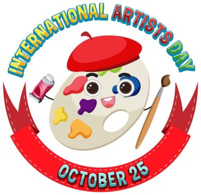 International Artists Day Banner Design – Download Free Stock Photo