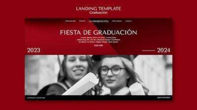 Creative Graduation Template Design for Free Download