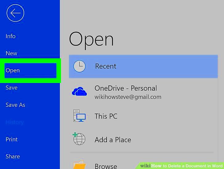 Simple Ways to Delete a Document in Word 15 Steps with Pictures