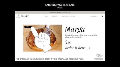 Delicious Pizzeria Landing Page Template – Free to Download