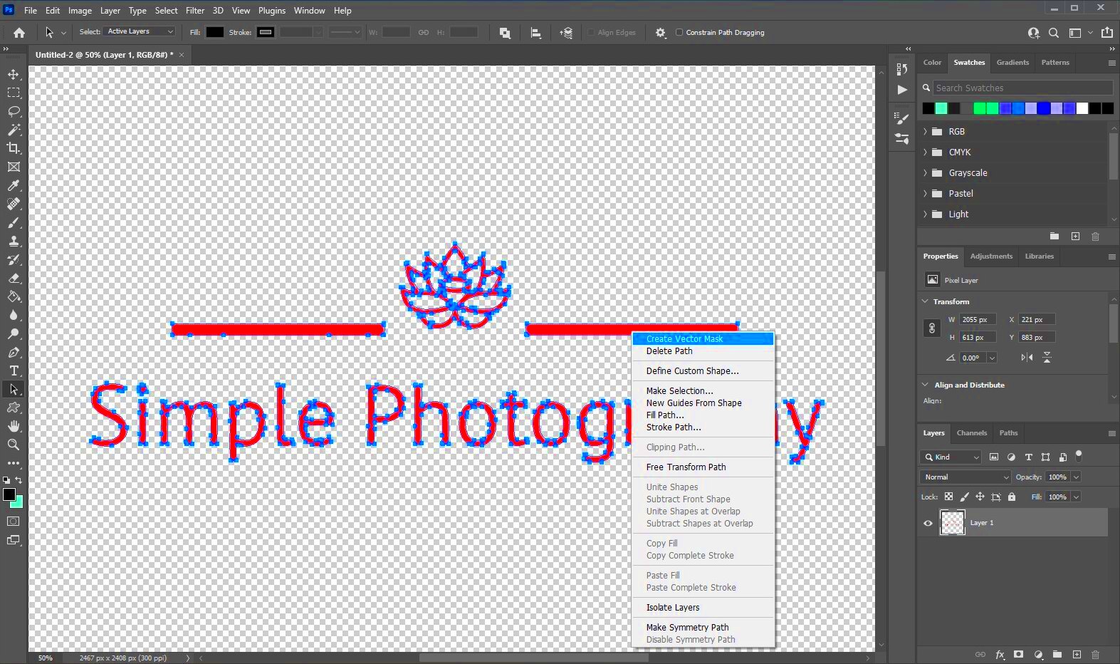 How to Vectorize an Image in Photoshop Step by Step Guide  Design Shack