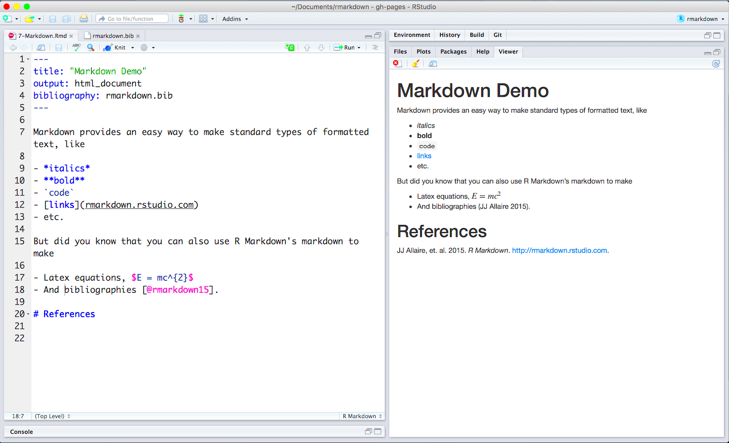 Markdown Basics