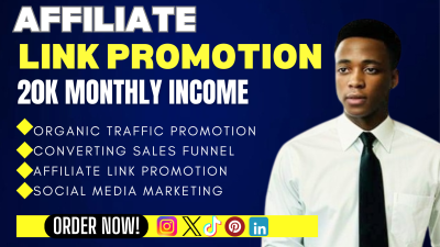 I will clickbank affiliate link promotion sales funnel clickbank affiliate marketing