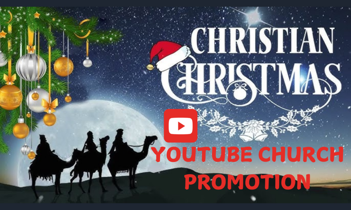 church, christmas christian youtube promotion