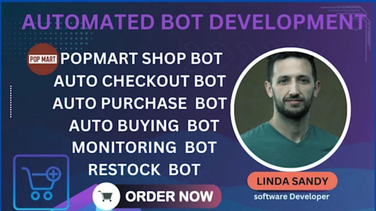 I will build a custom tiktok bot for automation and account growth