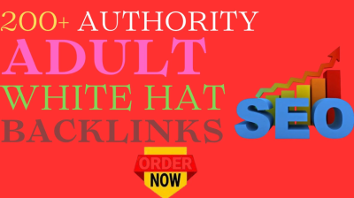 I will manually improve high authority adultity guest post index SEO traffic backlinks