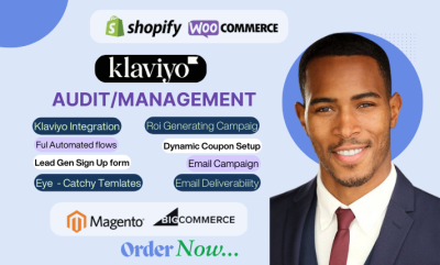 I will manage and review your email marketing in Klaviyo