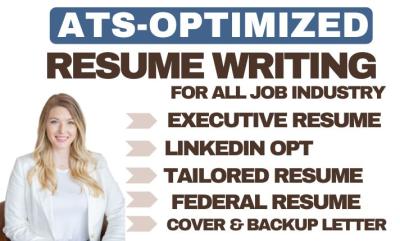 I will provide you a professional resume writing ats resume writing engineering resume