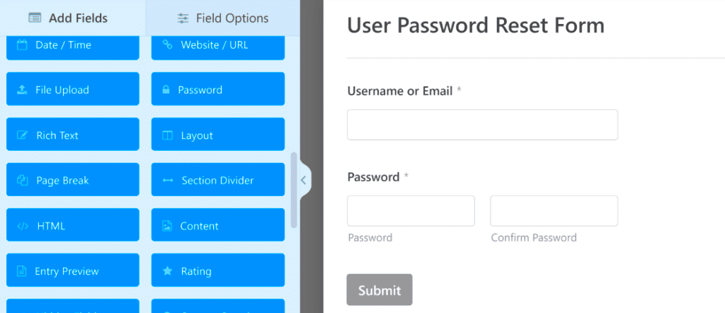 How to Create a Custom Password Reset Form in WordPress