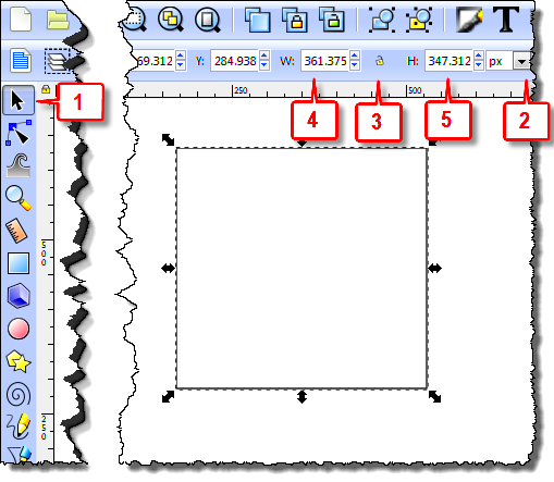 How to resize image in inkscape window  collectivebap