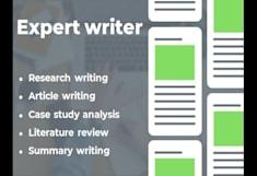 I Will Write Expert Research, Report, and Summary in 24 Hours