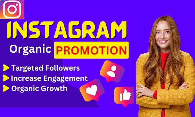 I Will Do Super Fast Organic Instagram Growth to Grow Organic Followers