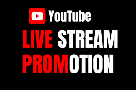 I Will Promote Your YouTube Stream: Live Stream Promotion