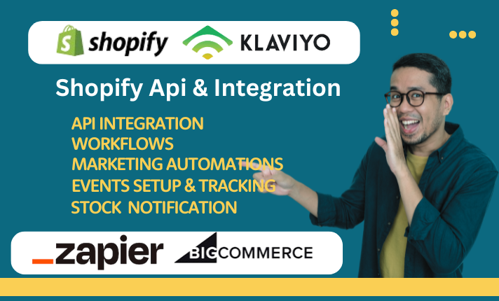 I Will Optimize Shopify Sales with Expert Klaviyo API, Zapier Integration, and Marketing