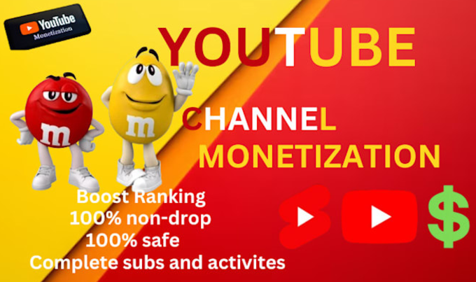 I Will Do Channel Promotion for Complete YouTube Monetization