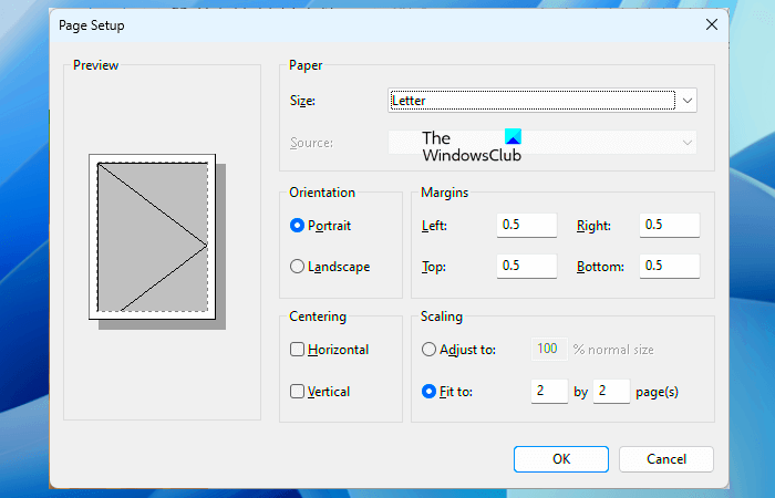 How to print a Large Image or Poster on multiple pages on a PC